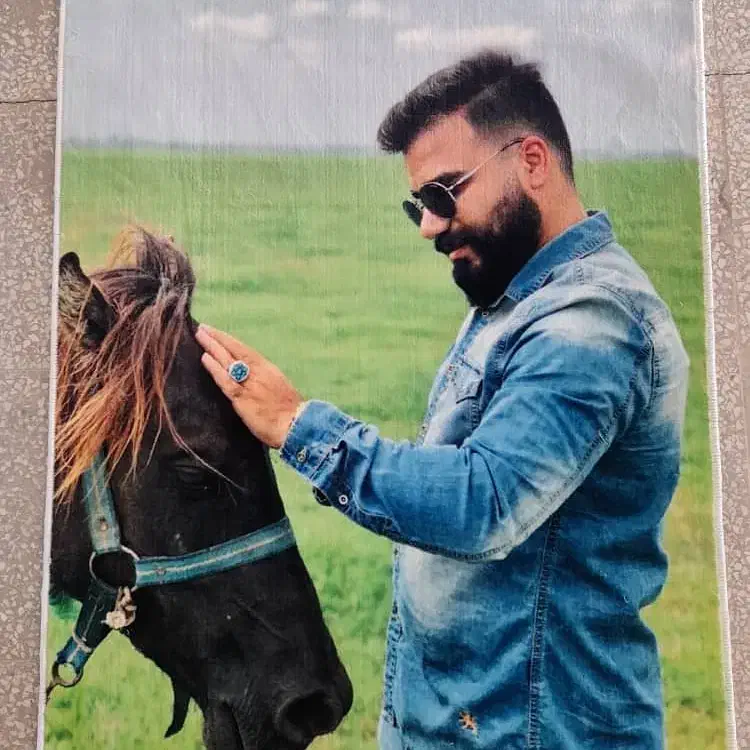 تبدیل عکس به تابلو فرش چهره|تابلو فرش|بندرعباس, |دیوار