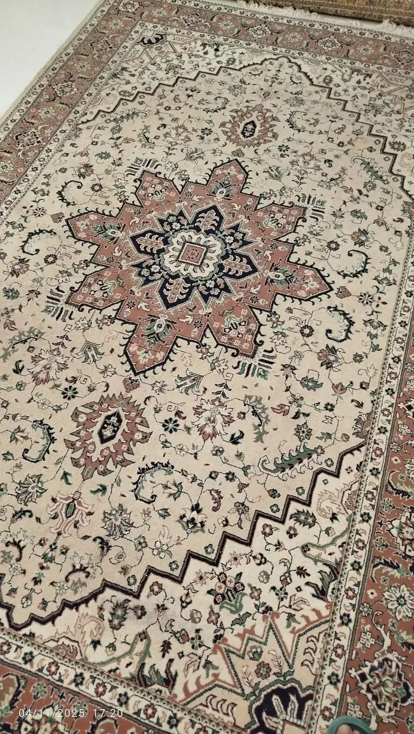 2 تخته فرش 6متری ماشینی|فرش|آبیک, |دیوار