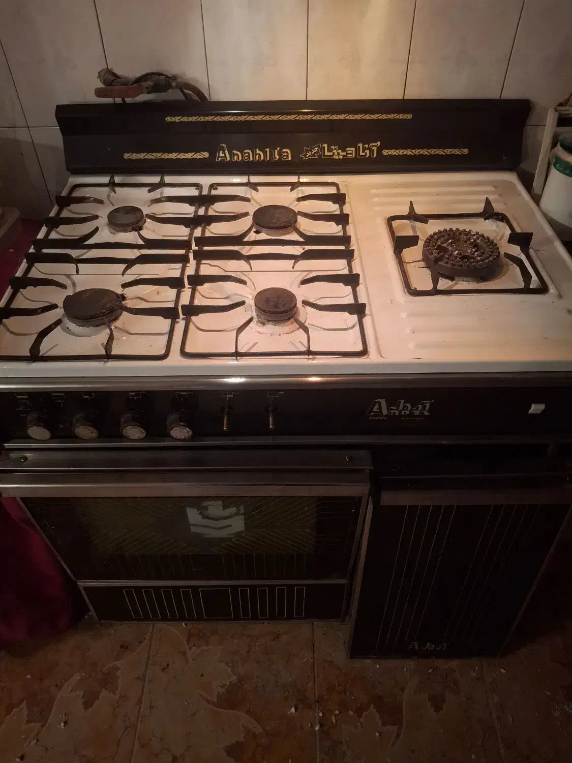 گاز آردل 5 شعله|اجاق گاز و لوازم برقی پختوپز|تهران, حافظیه|دیوار