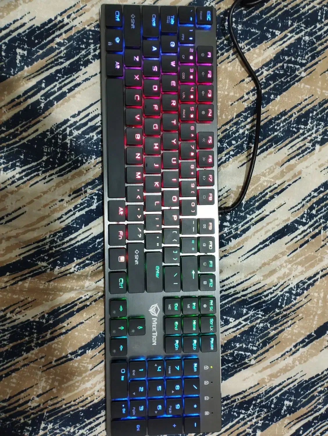 کیبورد مکانیکال meetion mk80|قطعات و لوازم جانبی رایانه|تهران, جیحون|دیوار