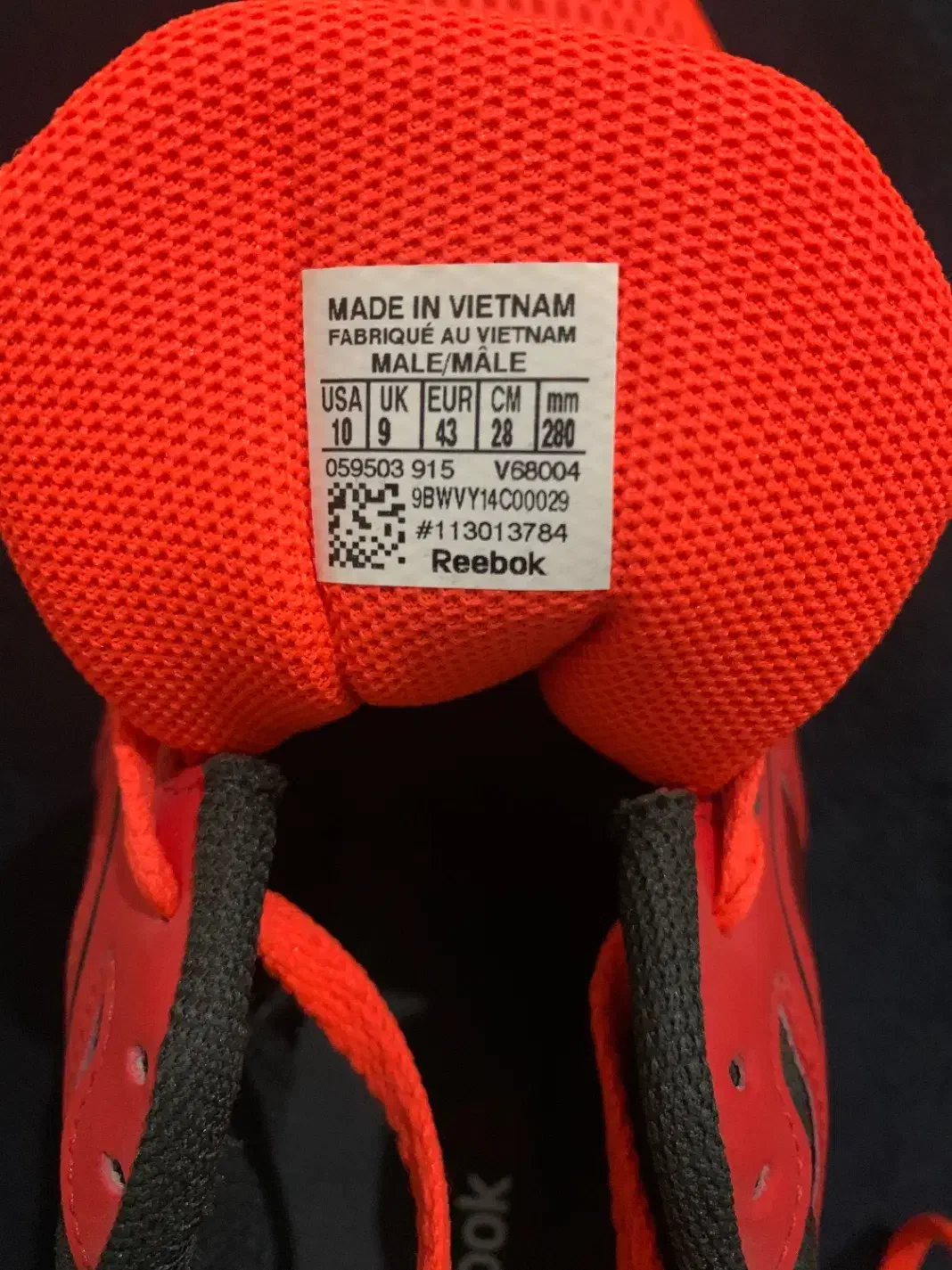 فروش کتونی ریباک اورژینال سایز ۴۳|کیف، کفش، کمربند|تهران, حافظیه|دیوار