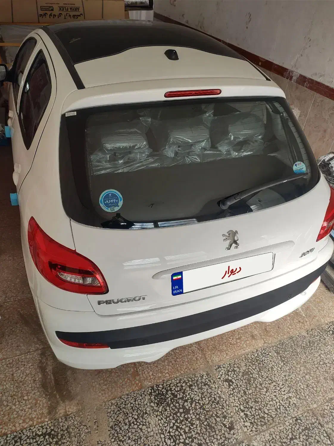 پژو ۲۰۷ پانوراما سفید مدل ۱۴۰۴|خودرو سواری و وانت|اردبیل, |دیوار