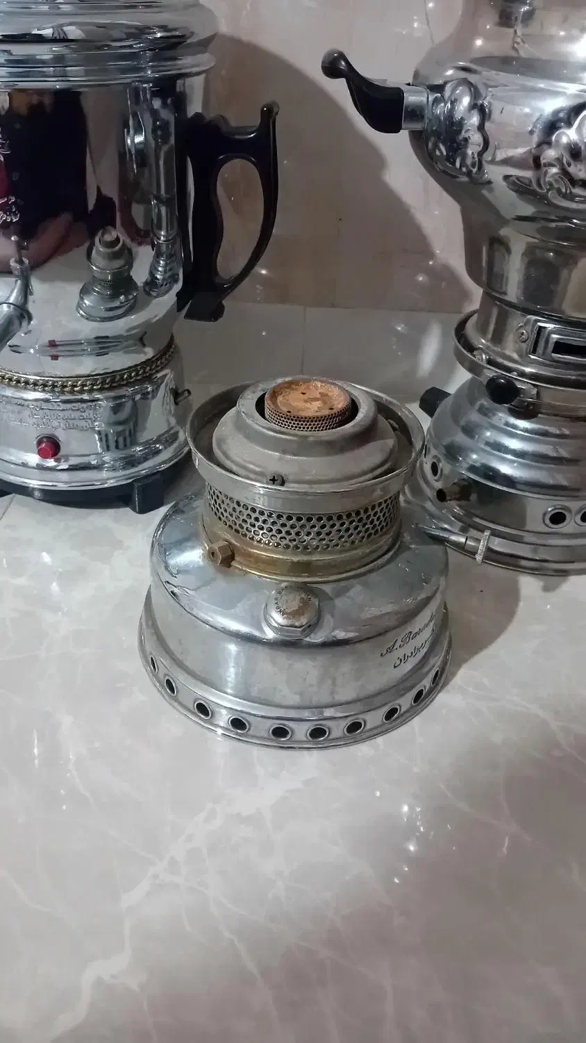 معامله سماور خراب سوخته|سماور، چایساز، قهوهساز|خرمآباد, |دیوار