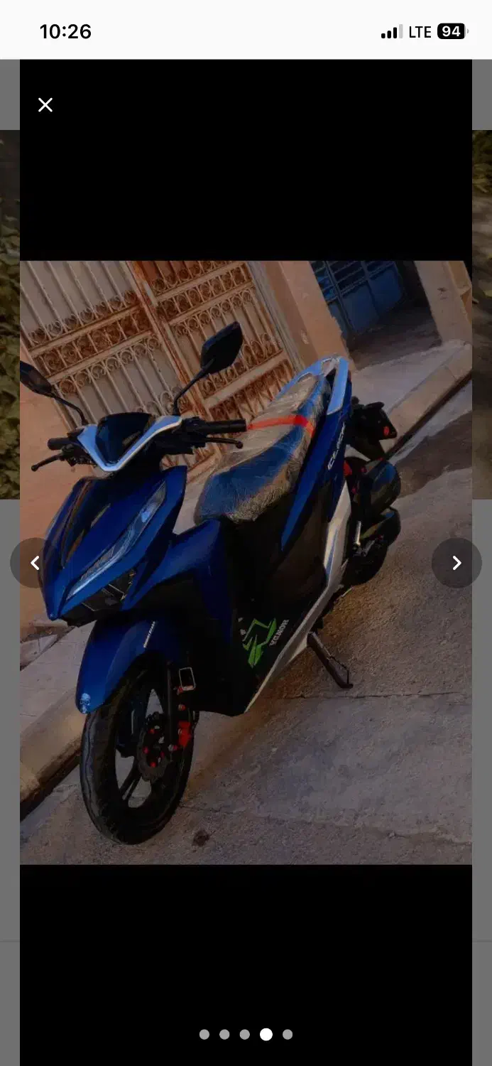 کلیک ۱۸۰ سی سی مدل۴۰۱ کم کار|موتورسیکلت|اردبیل, |دیوار