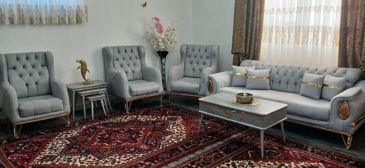 مبل راحتی چستر هفت نفره|مبلمان خانگی و میز عسلی|تبریز, |دیوار