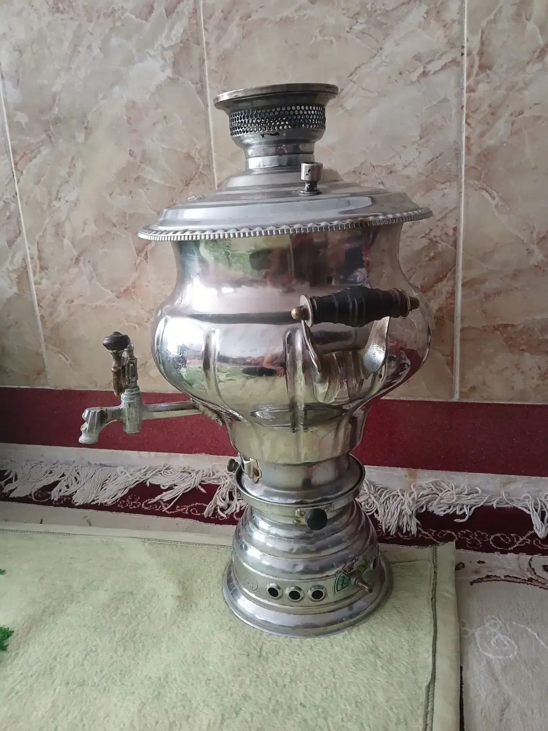 سماور گازی 8 لیتری|سماور، چای‌ساز، قهوه‌ساز|میاندوآب, |دیوار
