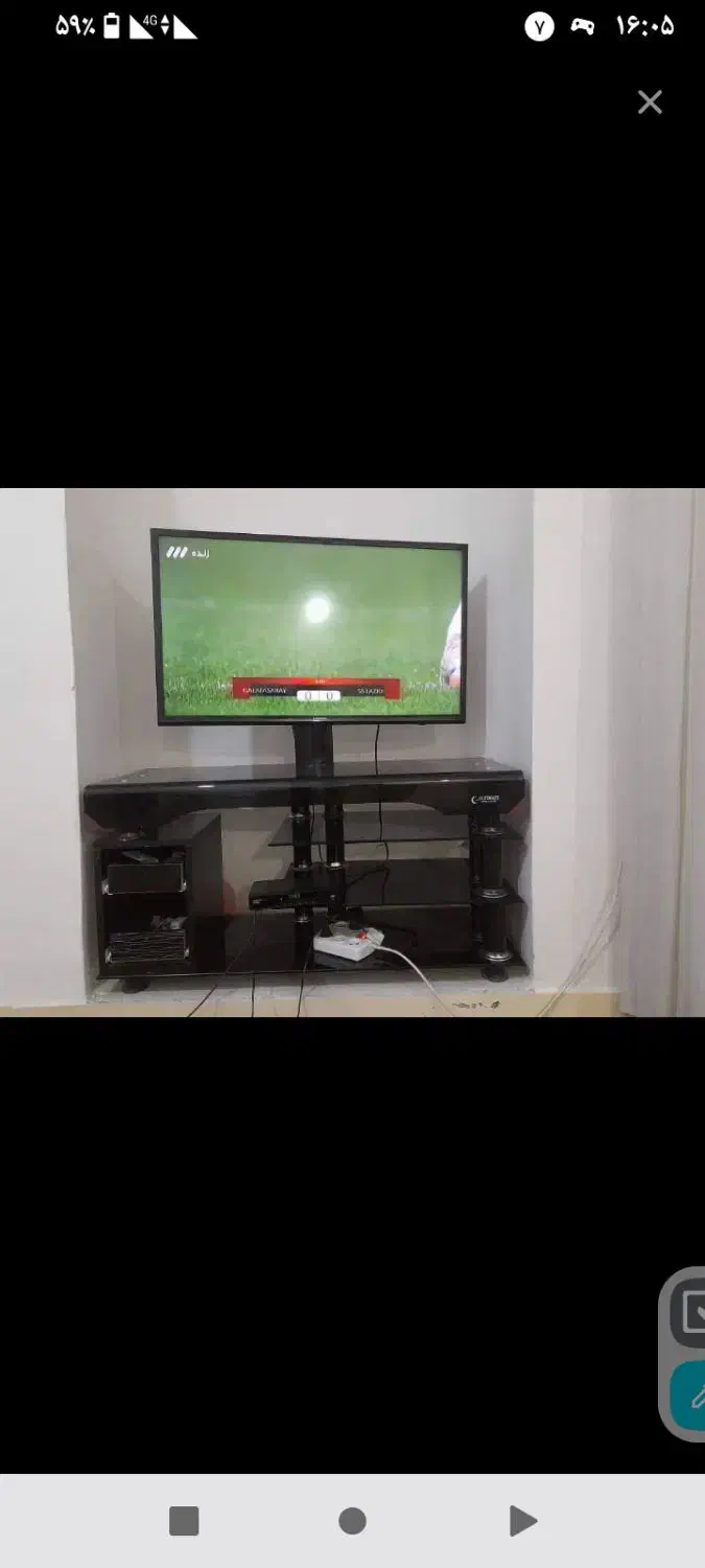 تلویزیون و جاروبرقی نونو داخل کارتون|تلویزیون و پروژکتور|ایذه, |دیوار