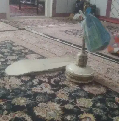 پنکه سقفی قدیمی|پنکه و تصفیه‌کنندهٔ هوا|خرم‌آباد, |دیوار