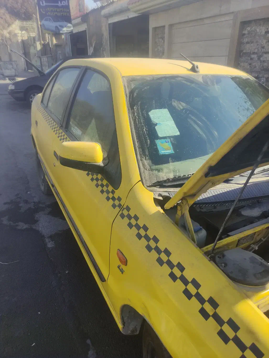 تاکسی سمند گردشی فروشی|خودرو سواری و وانت|وحیدیه, |دیوار