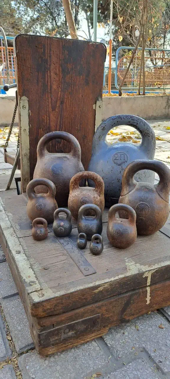 باسکول روسی با سنگ|کلکسیون اشیاء عتیقه|مشهد, وکیلآباد|دیوار