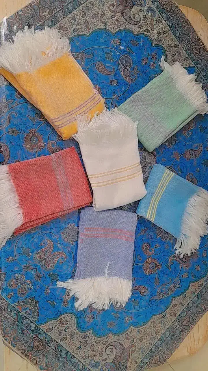 حوله تمام نخ دستباف|سفره، حوله، دستمال آشپزخانه|مشهد, گلبرگ|دیوار