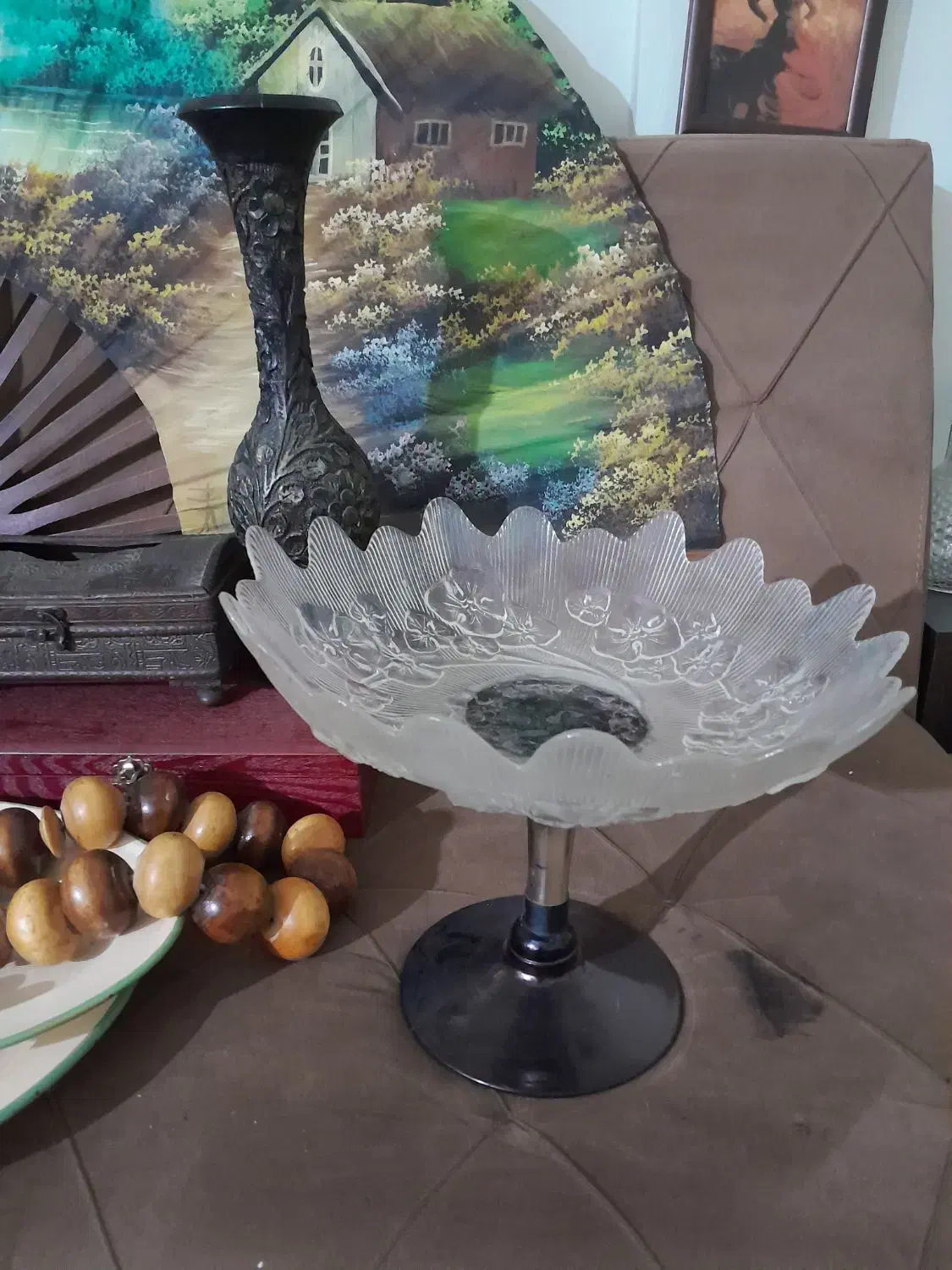 وسایل چوبی دکوری قدیمی  زیرقیمت|کلکسیون اشیاء عتیقه|تهران, خواجه نظام الملک|دیوار