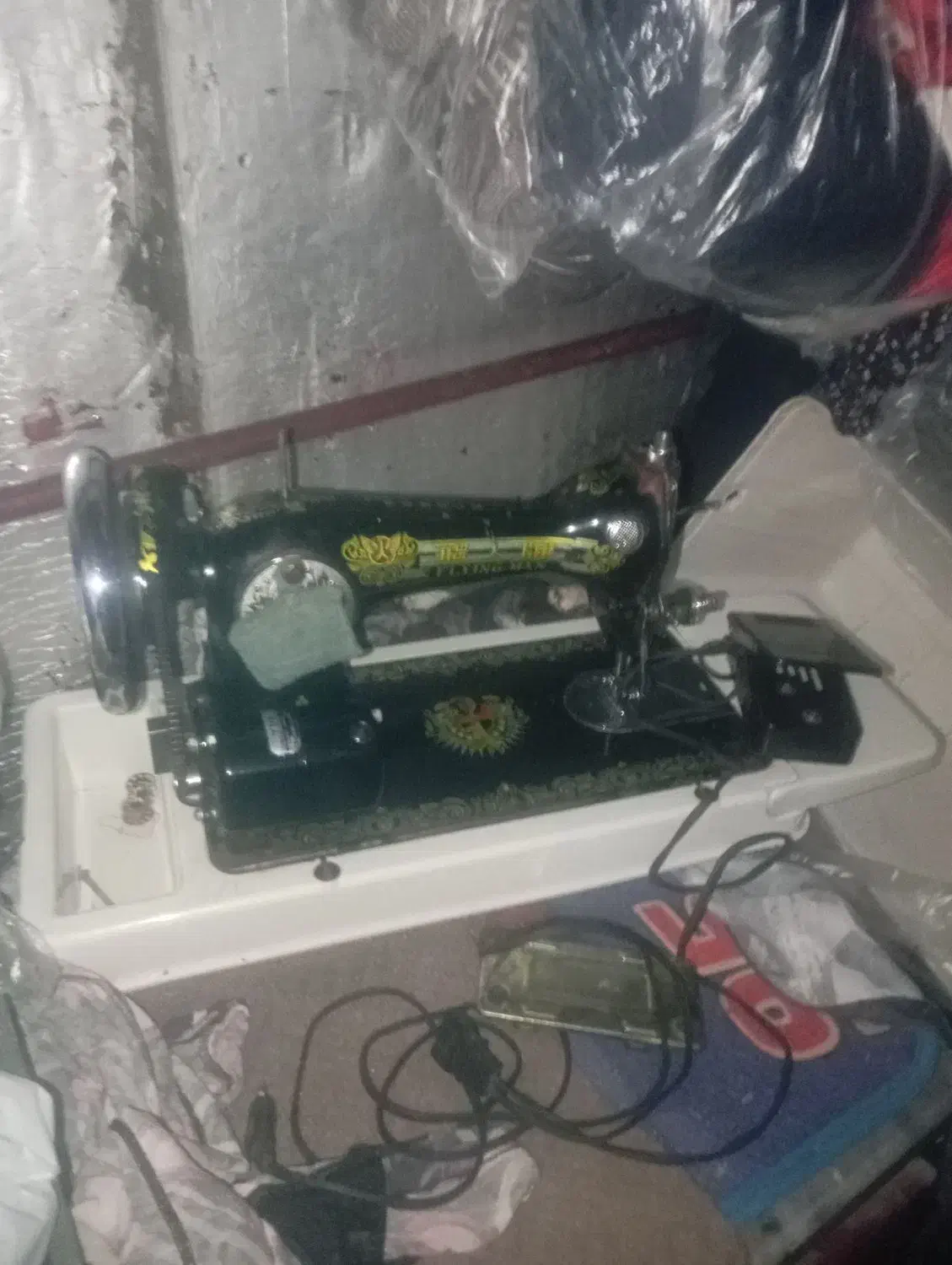 چرخ خیاطی برقی مارشال با پدال نو|چرخ خیاطی و ریسندگی|گتاب, |دیوار