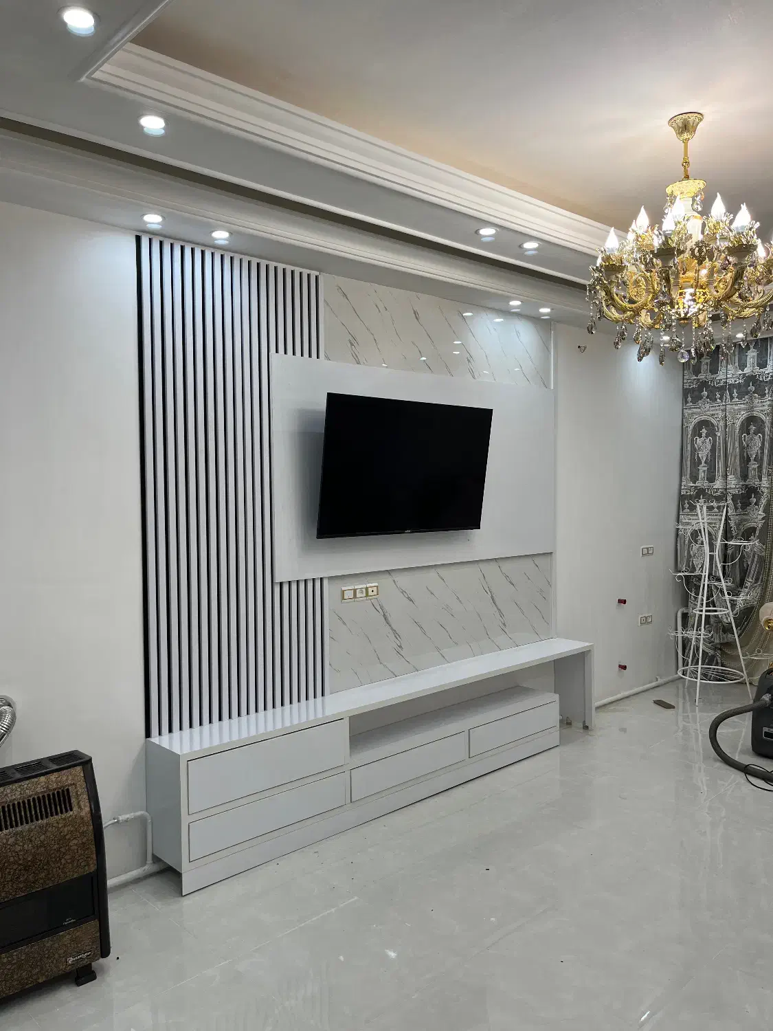 کابینت ساده ،های گلاس،کمد دیواری ریلی ساده|جاکفشی، کمد، دراور|سراب, |دیوار