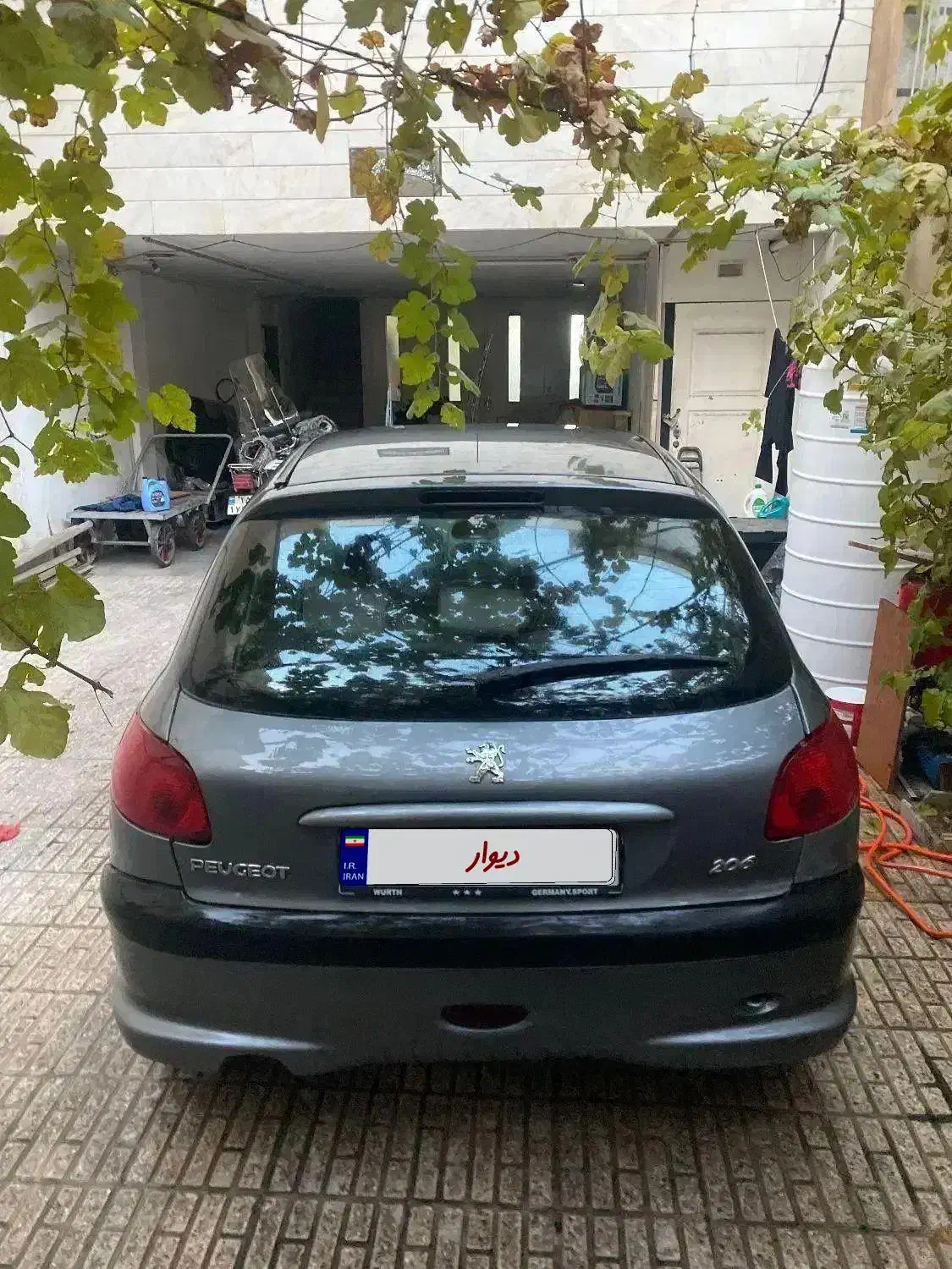 پژو 206تیپ 2|خودرو سواری و وانت|تهران, نظام‌آباد|دیوار