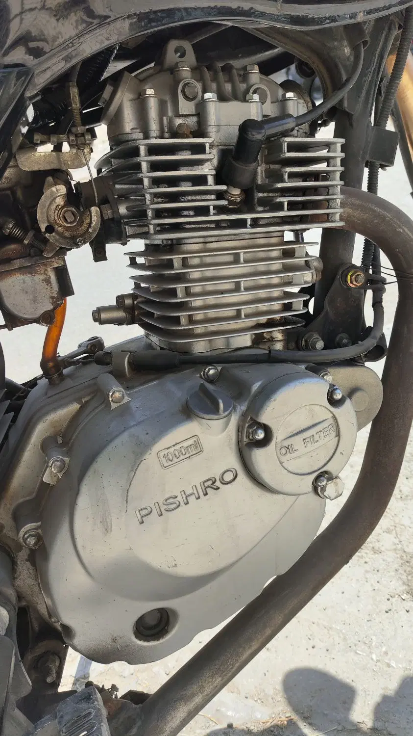 موتور سنگین Cafe Racer هیولا 250، 6 دنده، سه دیسک|موتورسیکلت|قم, جمکران|دیوار
