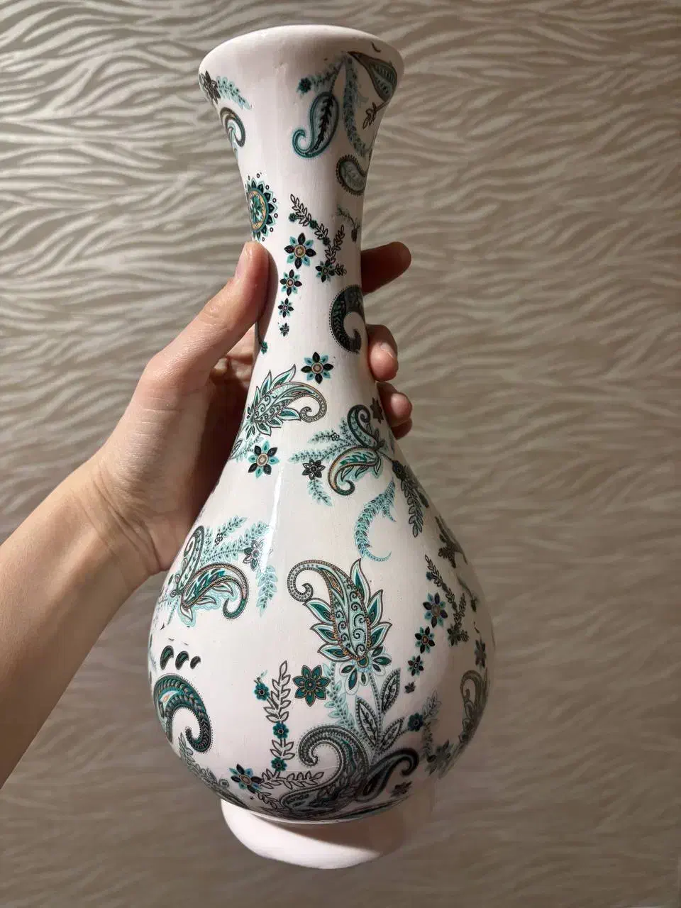 گلدان طرحدار سفالی|صنایع دستی و سایر لوازم تزئینی|تهران, ایرانشهر|دیوار