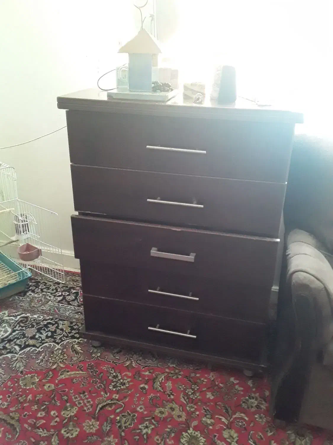 دراور پنج کشو خیلی جادار|جاکفشی، کمد، دراور|کیش, |دیوار