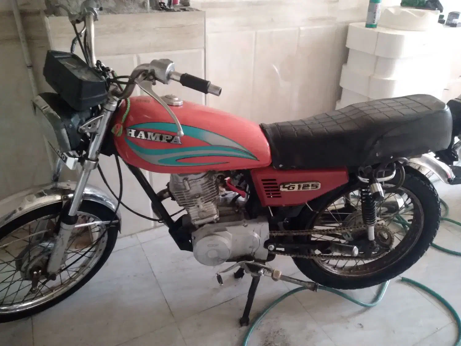 موتور۱۲۵ مزایده|موتورسیکلت|بناب, |دیوار