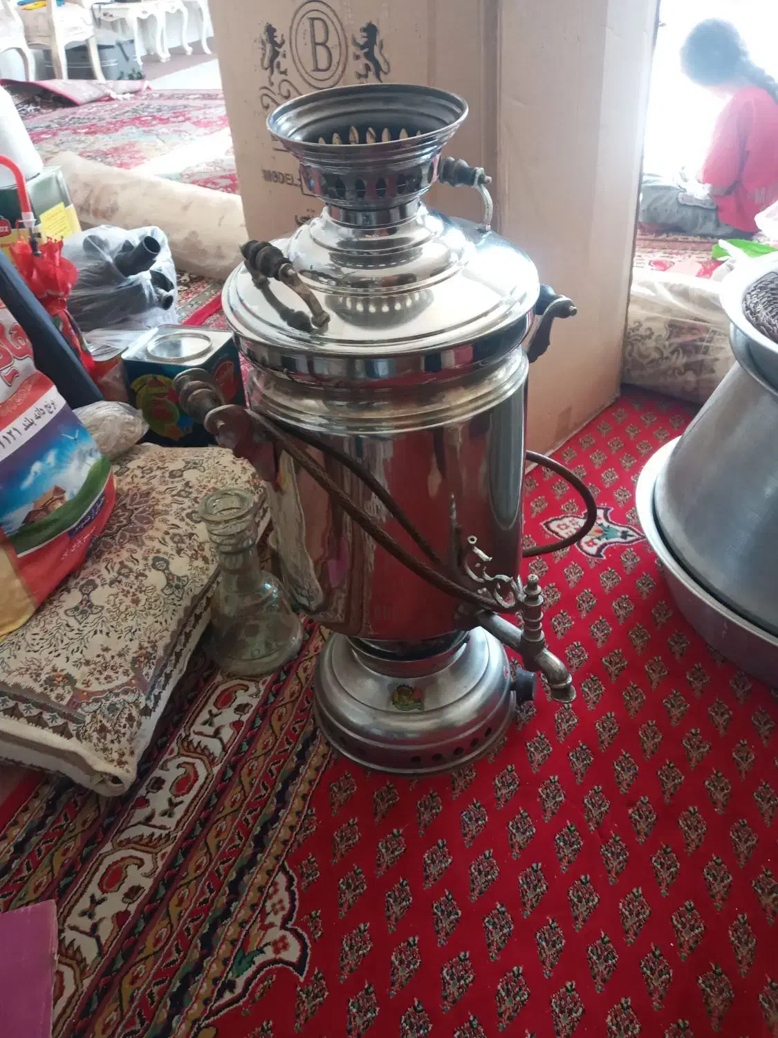 سماور۲۰لیتری گازی|سماور، چای‌ساز، قهوه‌ساز|دورود, |دیوار