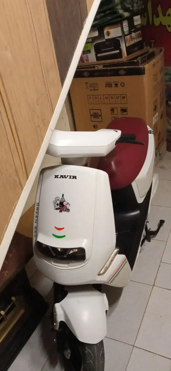 موتور برقی کویر2000درحدنو|موتورسیکلت|نجفآباد, باغ ملی|دیوار