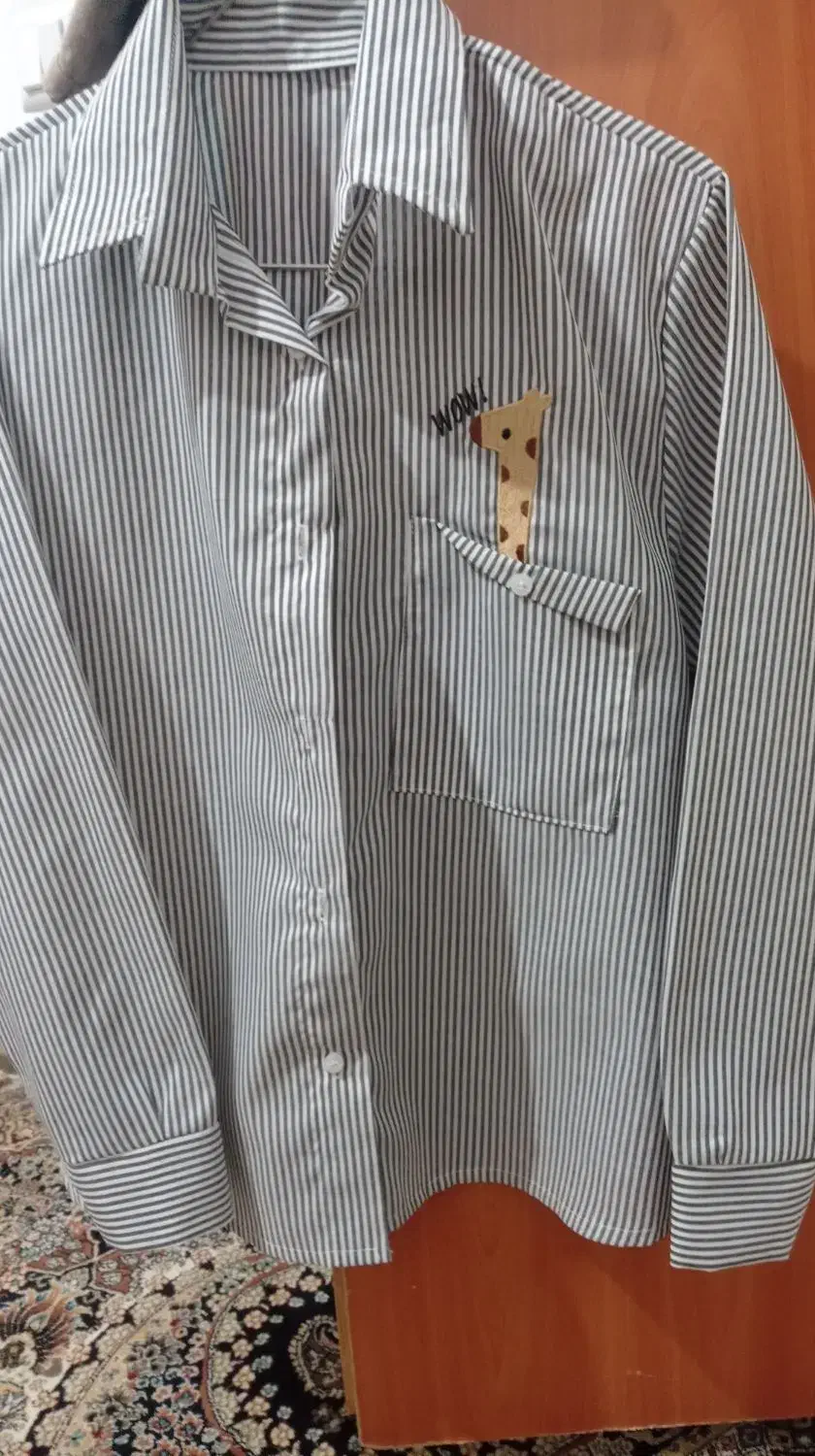 شومیزرمانتویی راه راه|لباس|قم, شاه ابراهیم|دیوار