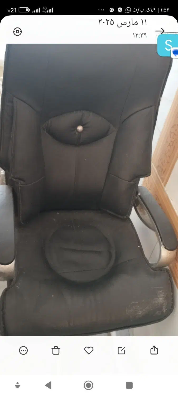 یک عدد صندلی فوری فوری بفروش میرسیدد|صندلی و نیمکت|گرگان, |دیوار