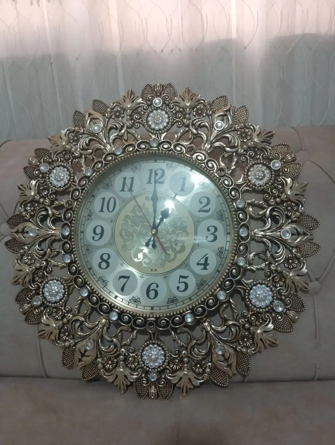 ساعت‌دیواری‌برنجه‌درحدنوح|ساعت دیواری و تزئینی|فشاپویه, |دیوار