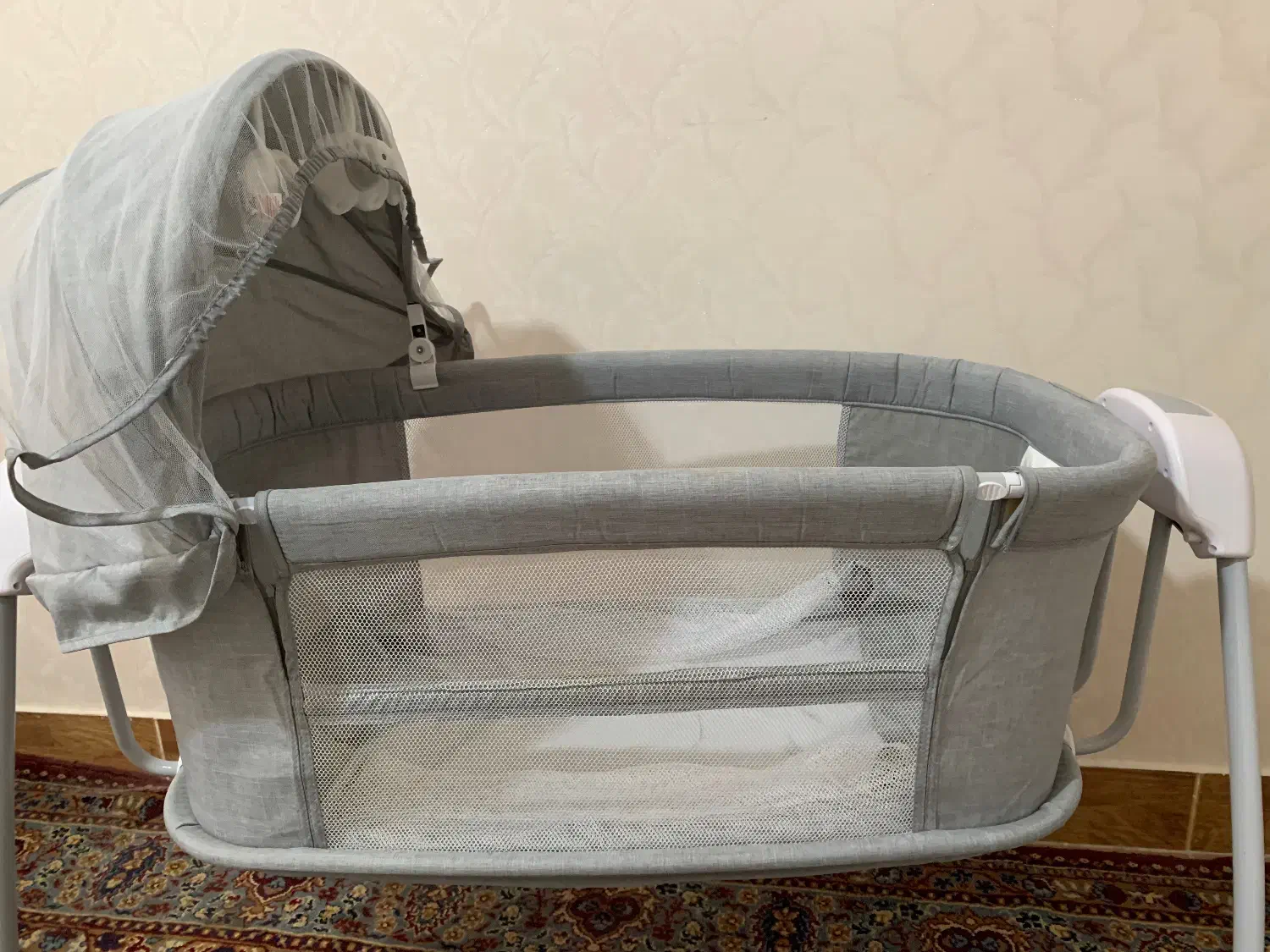 تخت کنار مادر برقی (ماستلا) کاملا نو|تخت و سرویس خواب|خسروشاه, |دیوار