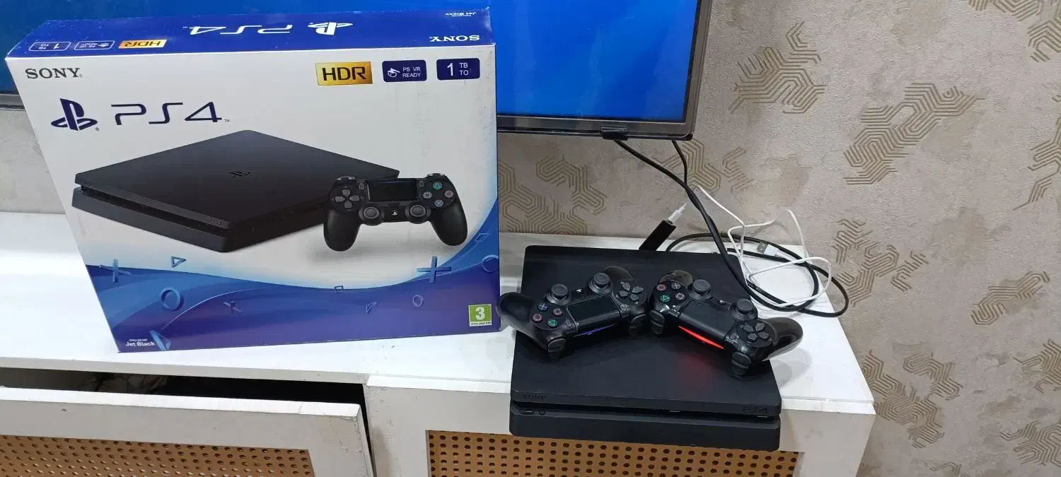 کنسول PS4 اسلیم 1 ترابایت کپی خور|کنسول، بازی ویدئویی و آنلاین|دزفول, |دیوار