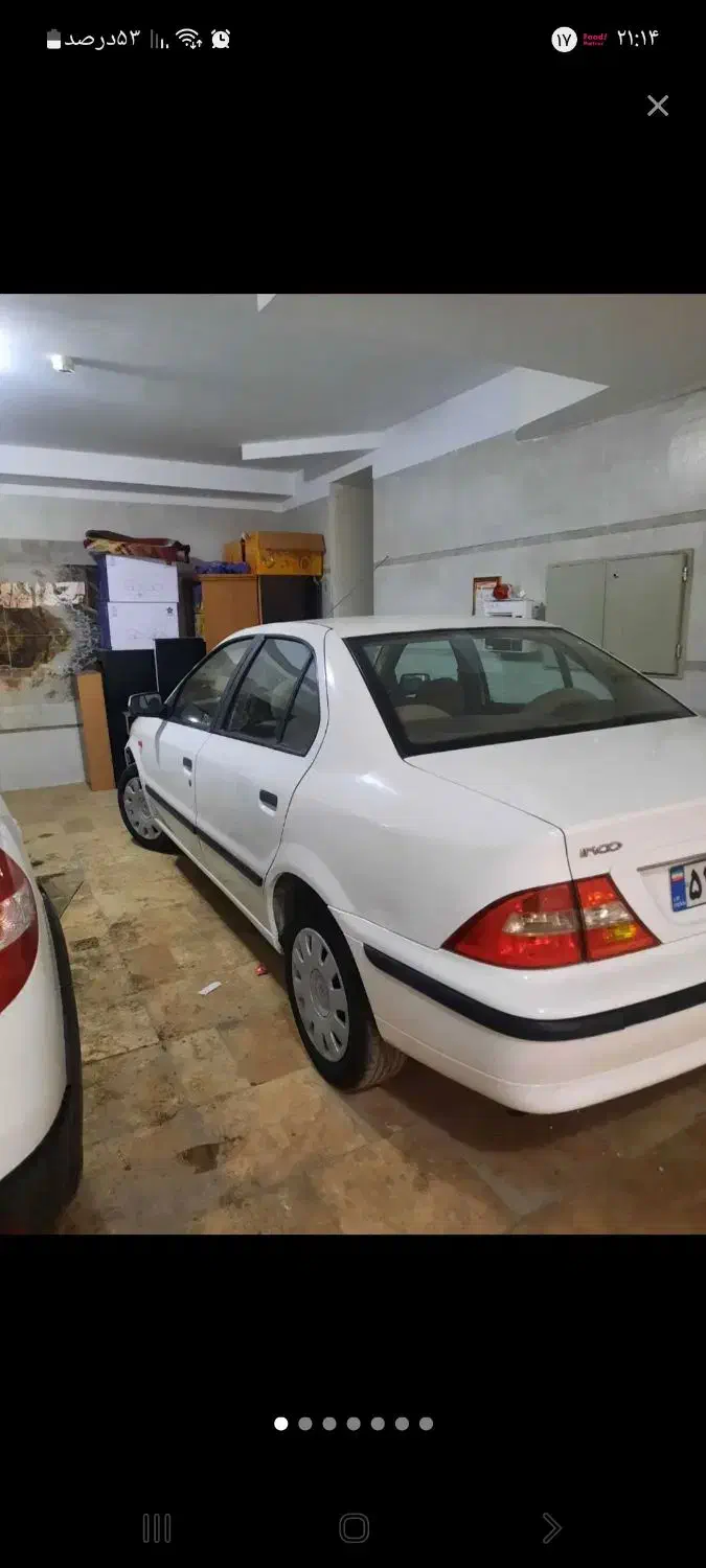 سمند سفید مدل ۹۳|خودرو سواری و وانت|کرج, عظیمیه|دیوار