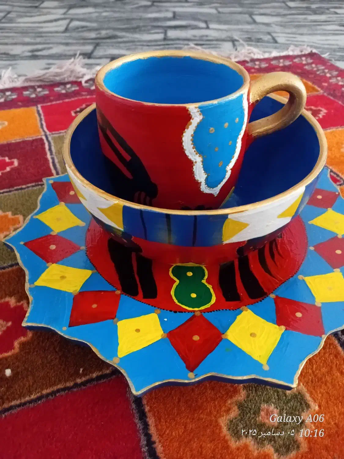 سفال کاردست|صنایع دستی و سایر لوازم تزئینی|تربت جام, اسماعیل آباد|دیوار