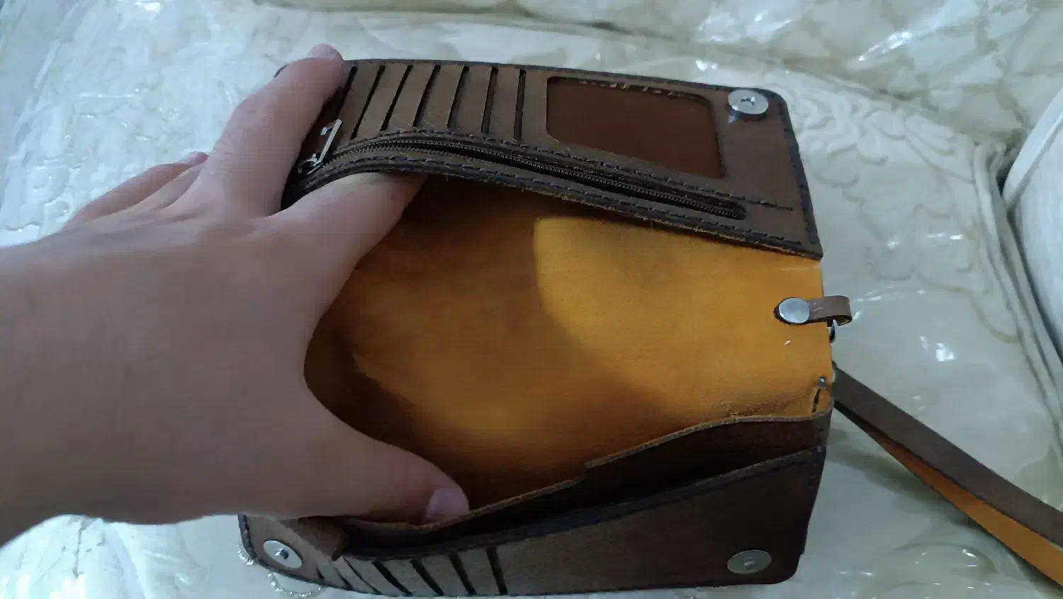 کیف پول چرم اصل|کیف، کفش، کمربند|صباشهر, |دیوار