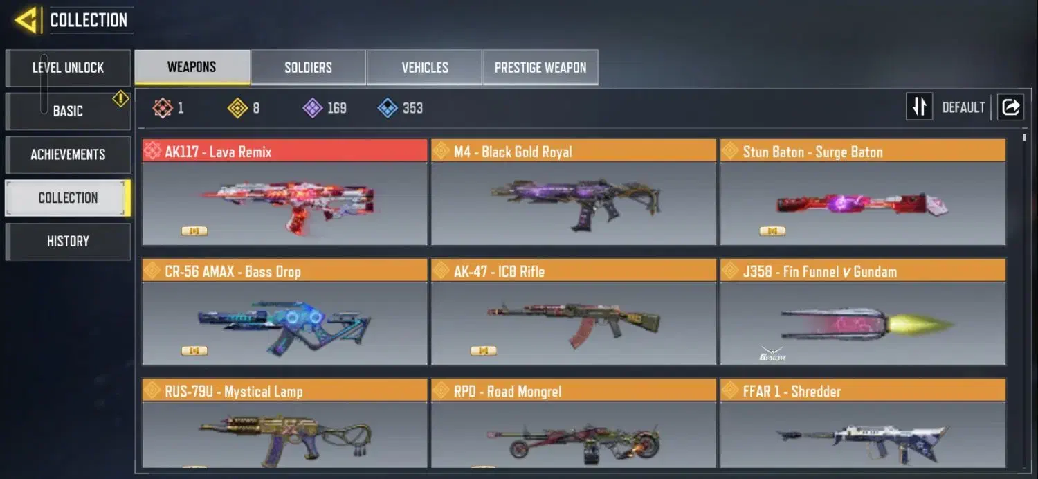 اکانت کالاف لول ۴۰۰ قیمت ۶۰۰|کنسول، بازی ویدئویی و آنلاین|پاکدشت, خاتون آباد|دیوار