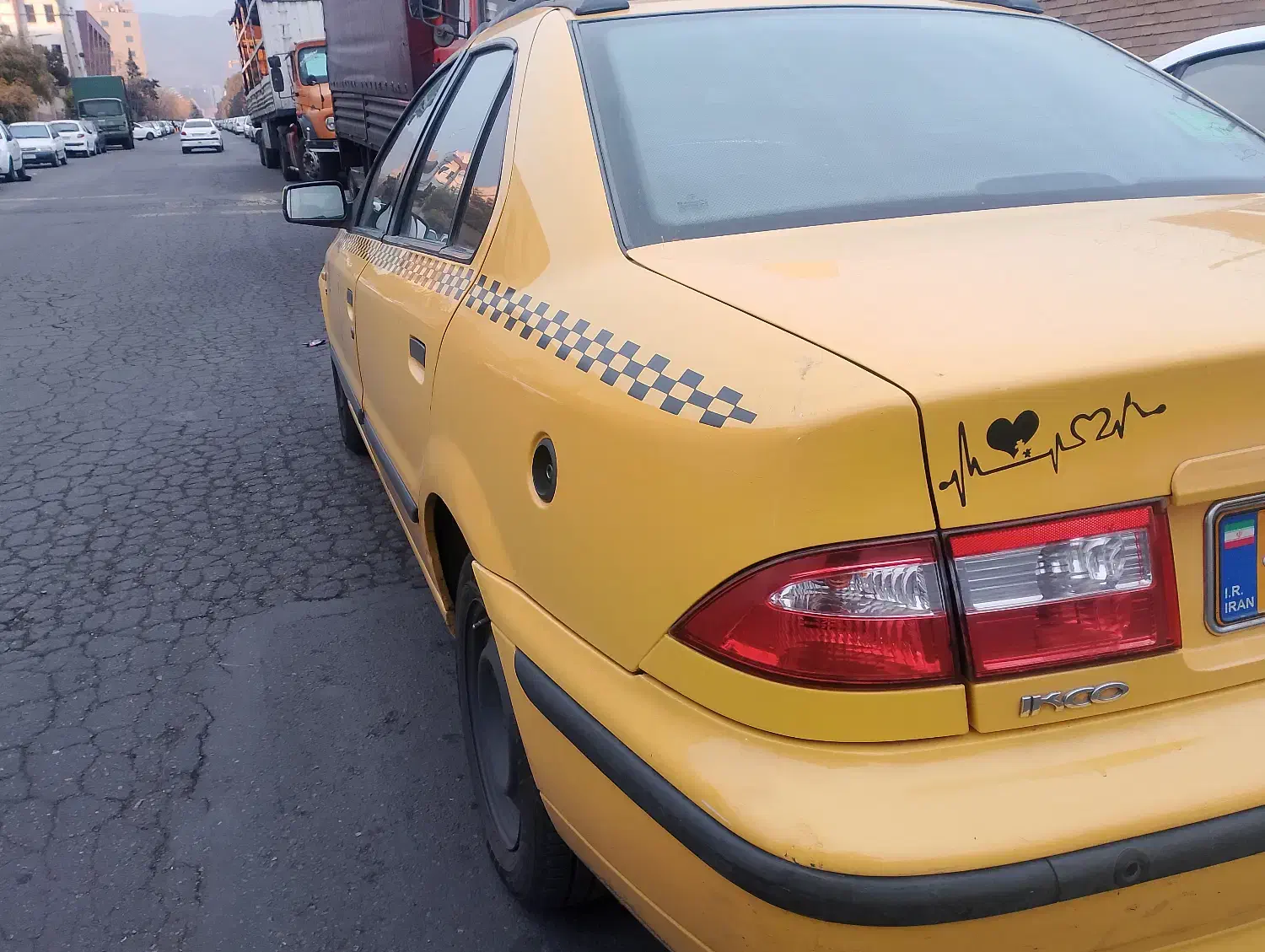 تاکسی سمند زرد مدل 95|خودرو سواری و وانت|کرج, چهارصد دستگاه|دیوار