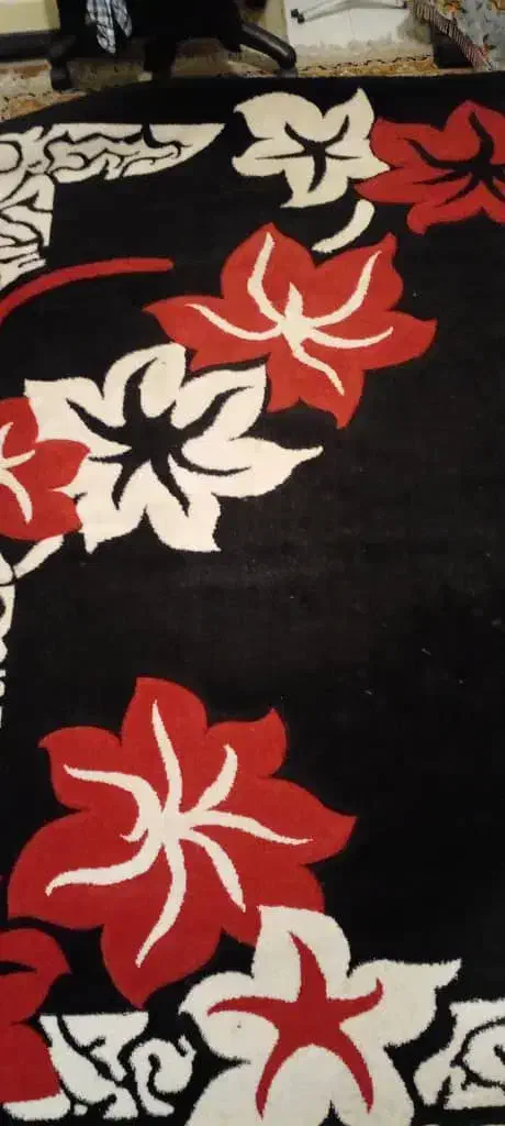 فرش 4 متری و یک و نیم متری کاملا سالم شسته شده|فرش|کرج, فاز ۳ گوهردشت|دیوار