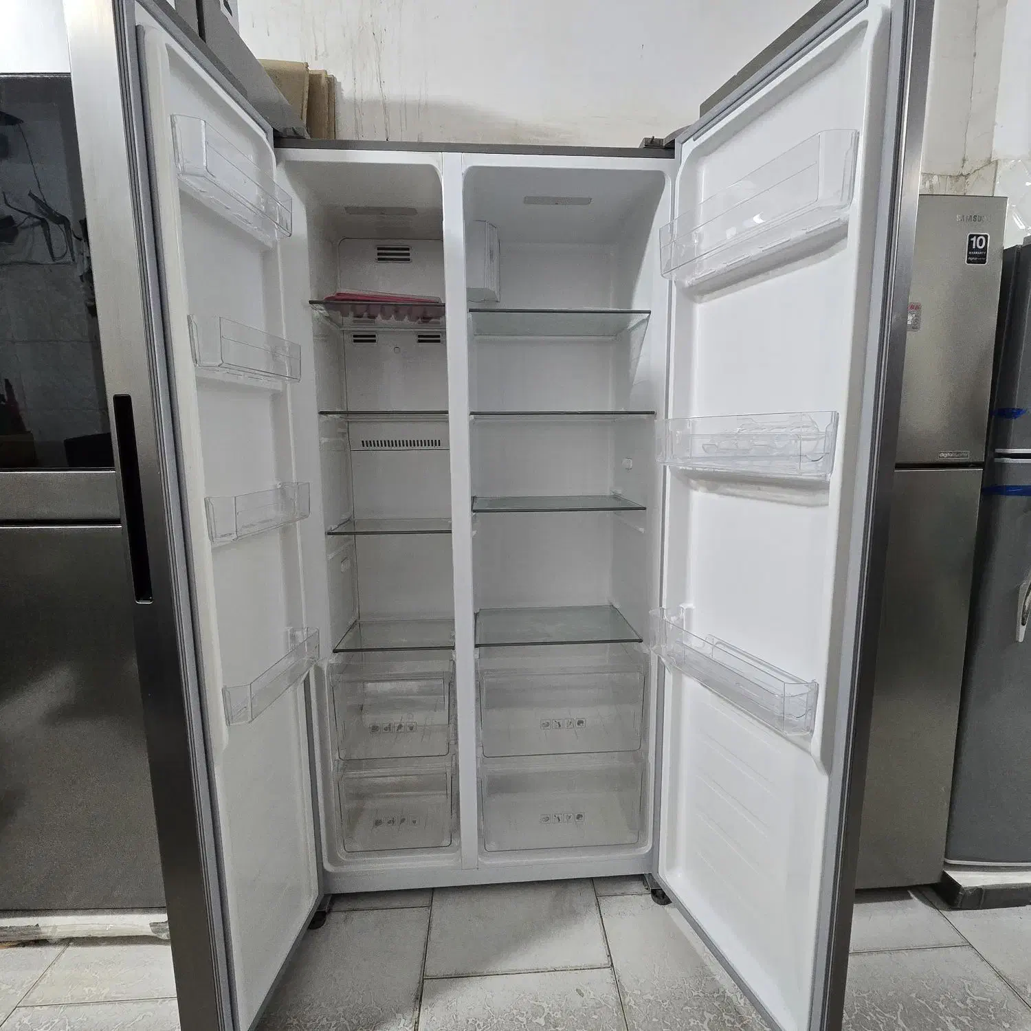 یخچال فریزر ساید ۳۰فوت سوپرجنرال اصل وارداتی استوک|یخچال و فریزر|چابهار, |دیوار