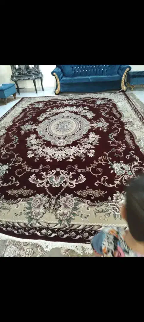 ۲ تخته فرش ۱۲ متری لاکی نو|فرش|ماهدشت, |دیوار