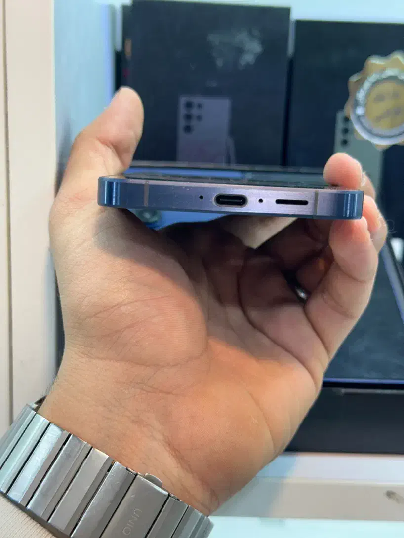 Samsung A55 256GB درحد اکبند همراه ادابتور|موبایل|کرج, گوهردشت|دیوار