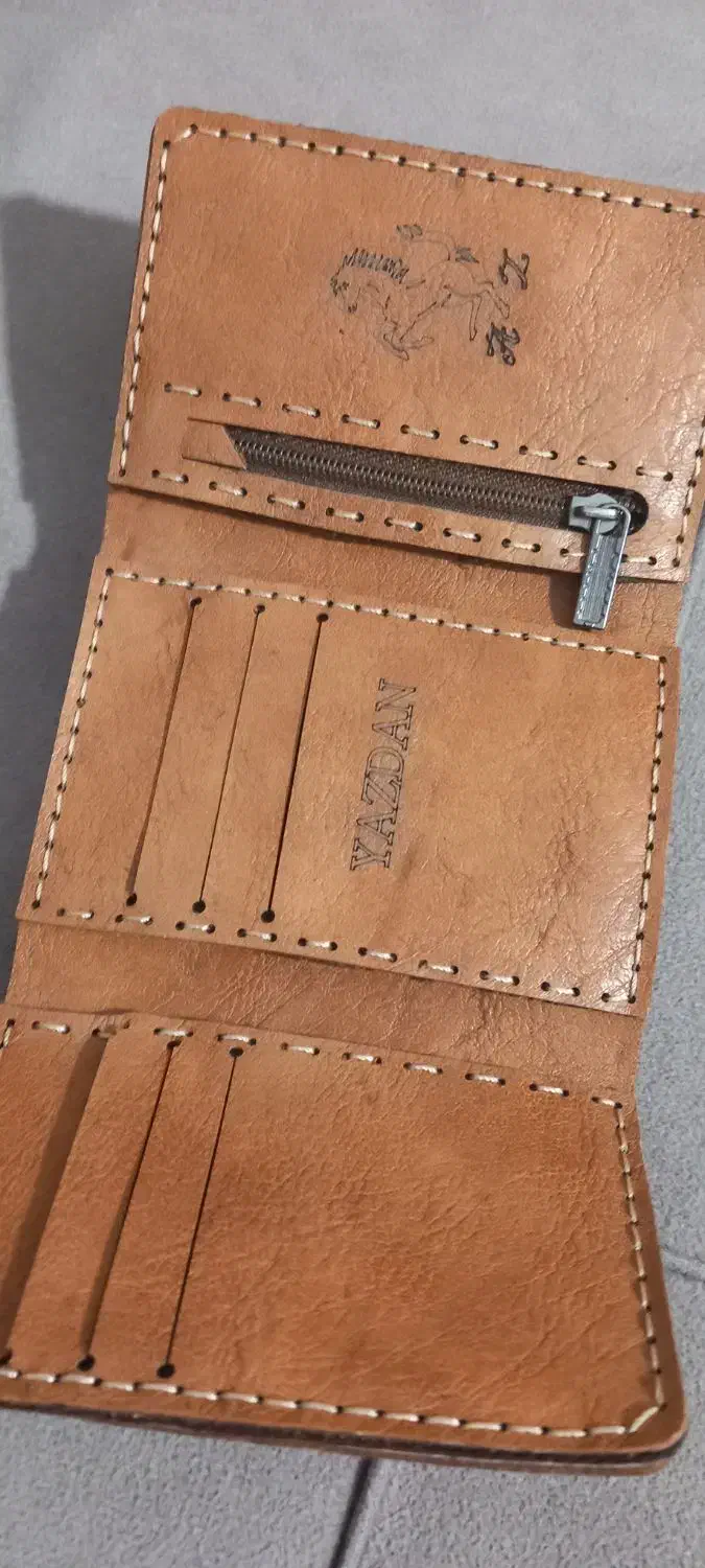 کیف پول چرم|کیف، کفش، کمربند|بیجار, |دیوار