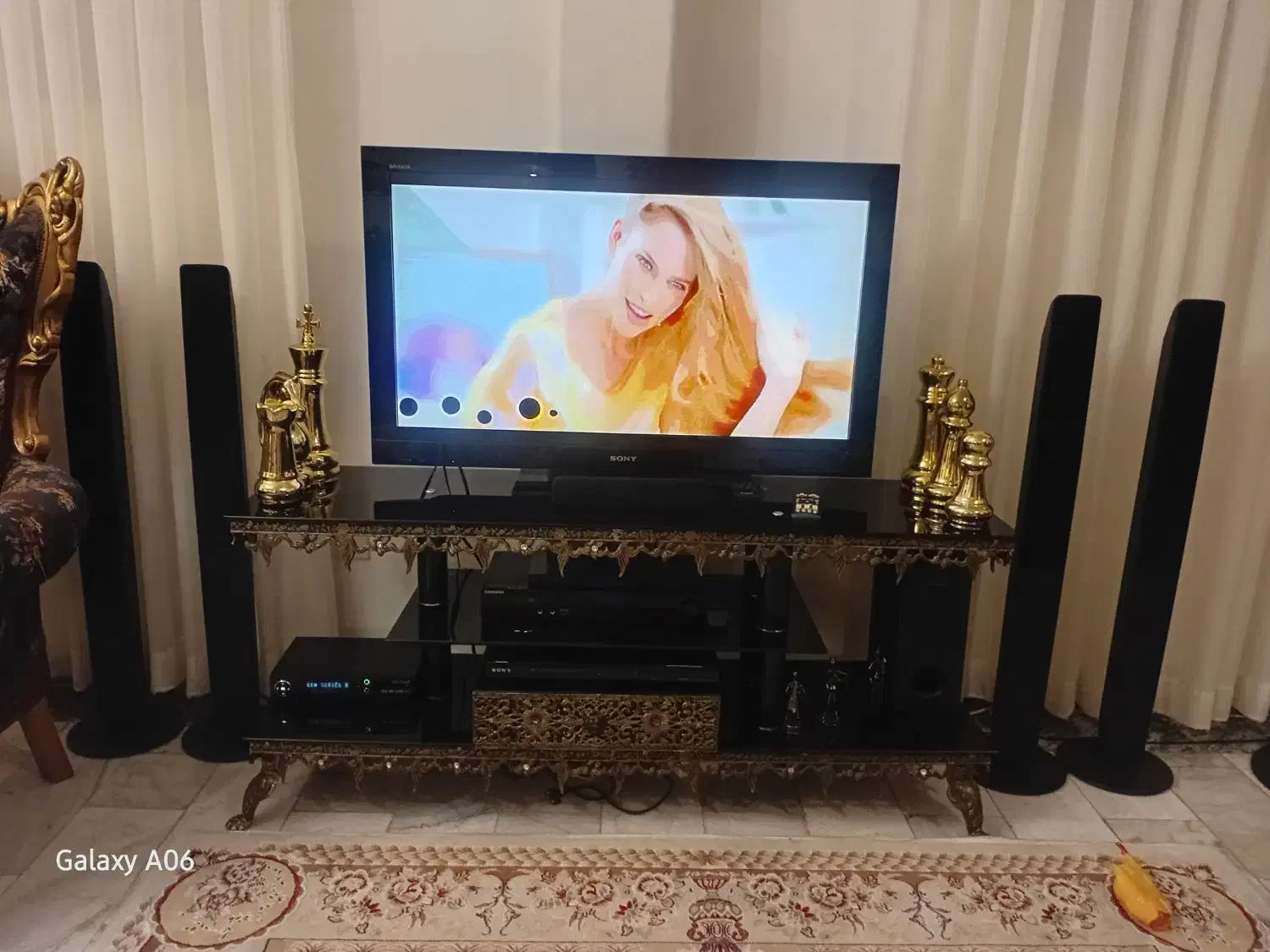 اال سی دی سینما خانواده میز تلویزیون وباندها|تلویزیون و پروژکتور|ساری, |دیوار