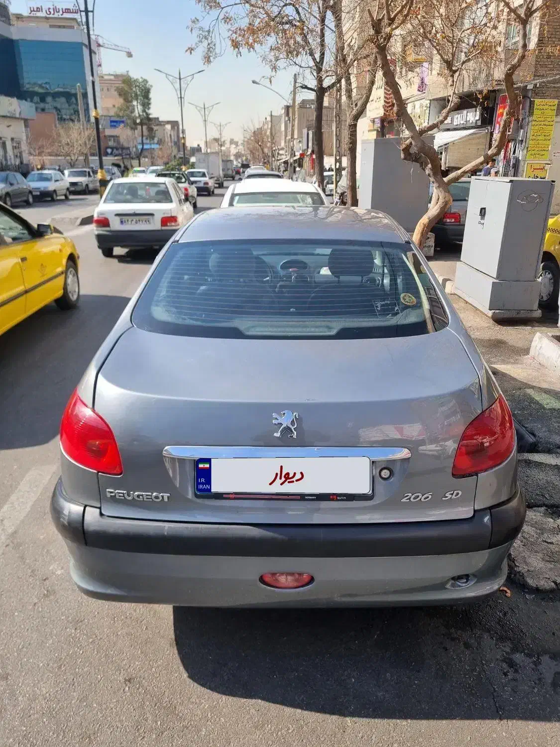 ۲۰۶ sdمدل ۸۹|خودرو سواری و وانت|تهران, وحیدیه|دیوار