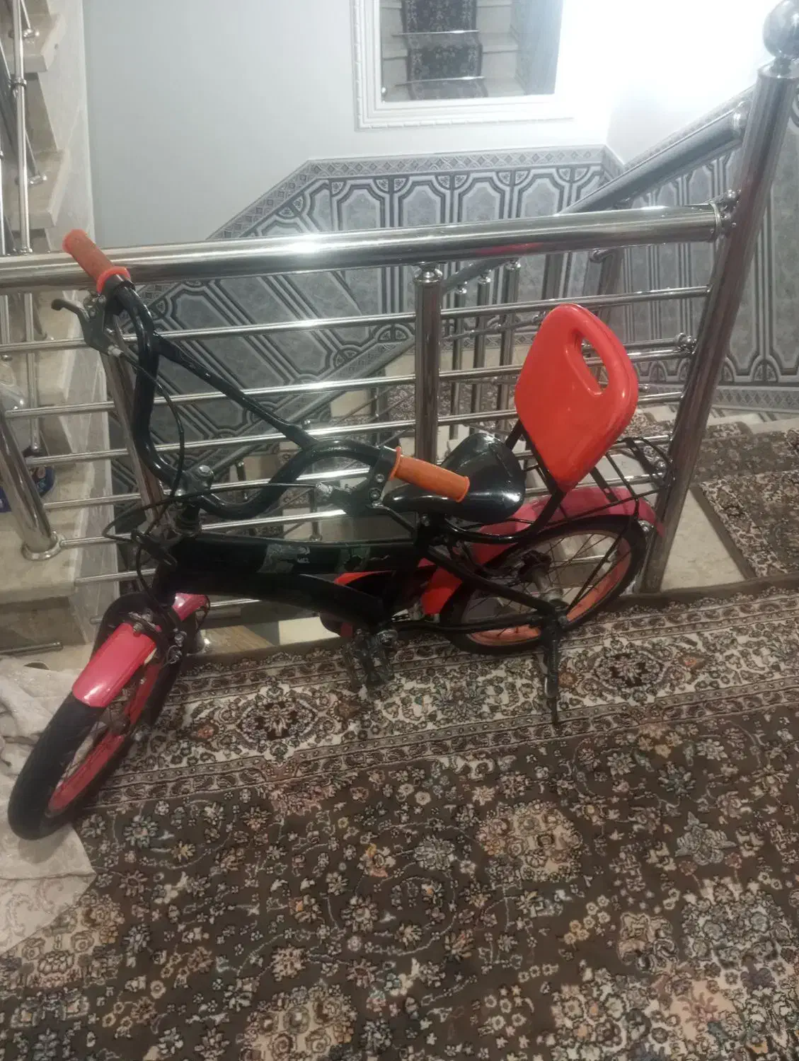 دوچرخه شانزده رنگ زرشکی جنس المپیا|دوچرخه، اسکیت، اسکوتر|بانه, |دیوار