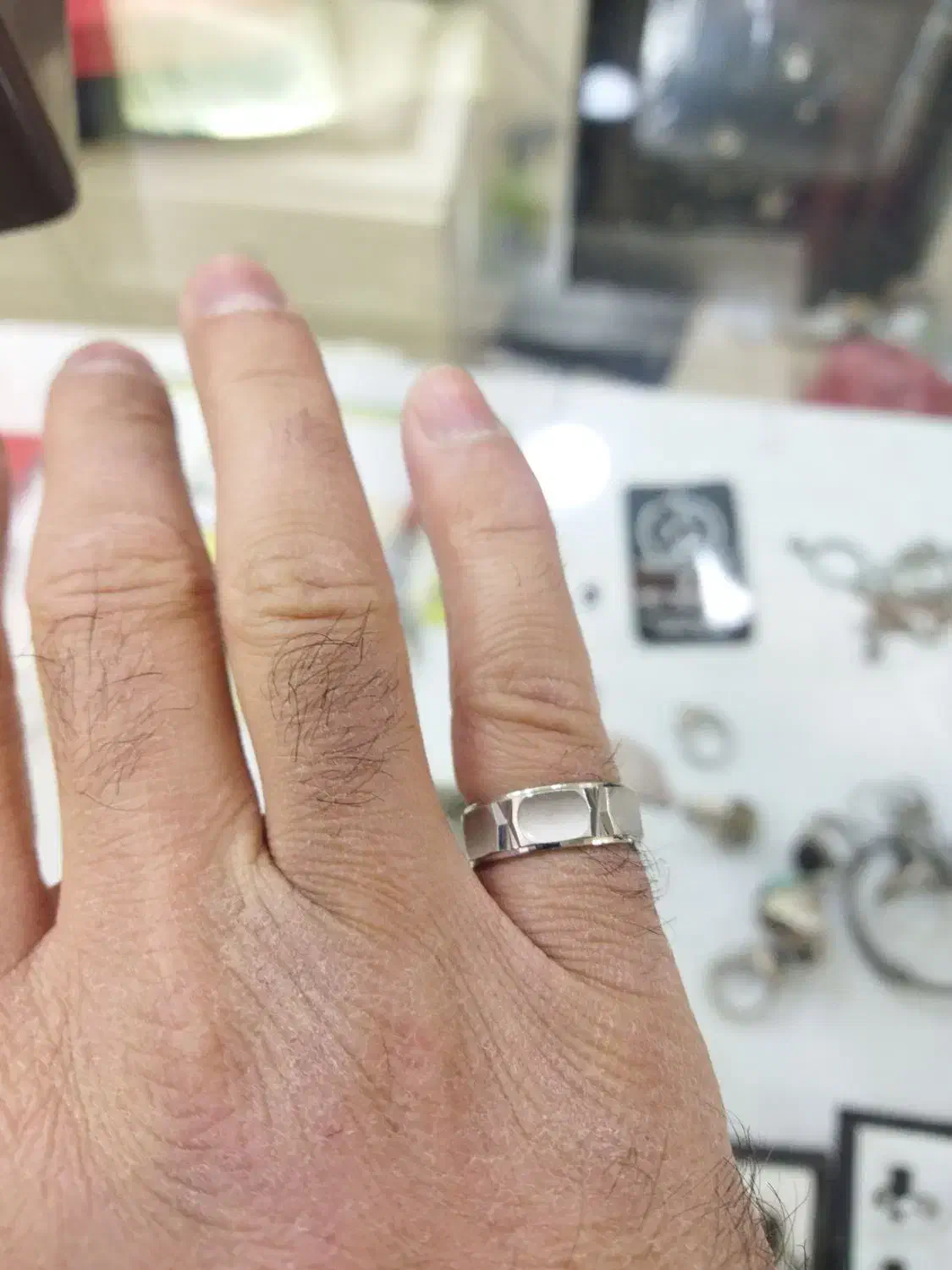 حلقه شیک زنانه ۹۲۵|جواهرات|کرمان, |دیوار