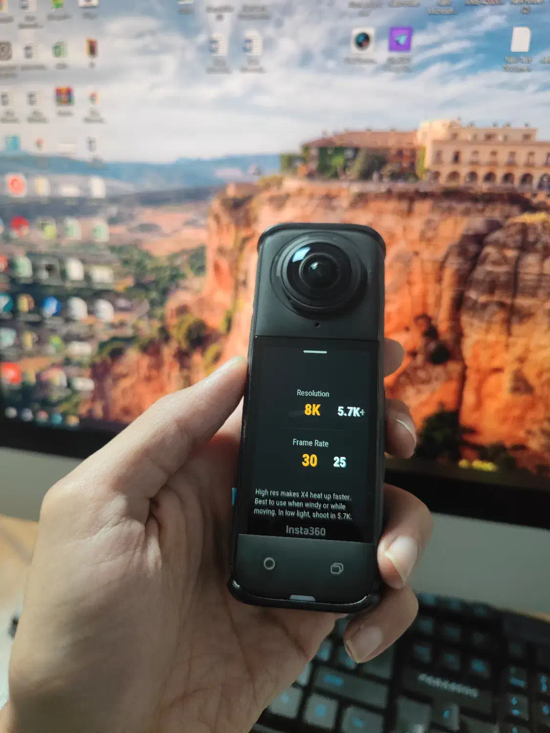 insta 360 x4|دوربین عکاسی و فیلمبرداری|چالوس, |دیوار