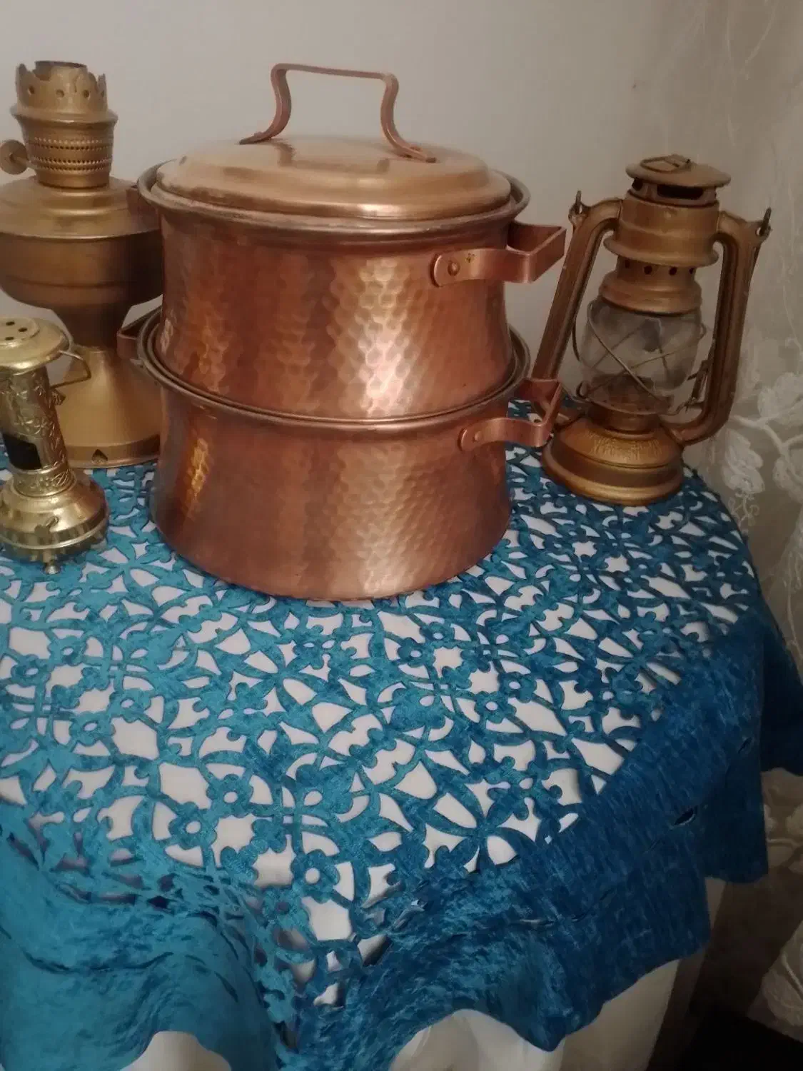 قابله مسی|ظروف پخت‌وپز|تربت‌حیدریه, رضاشهر|دیوار