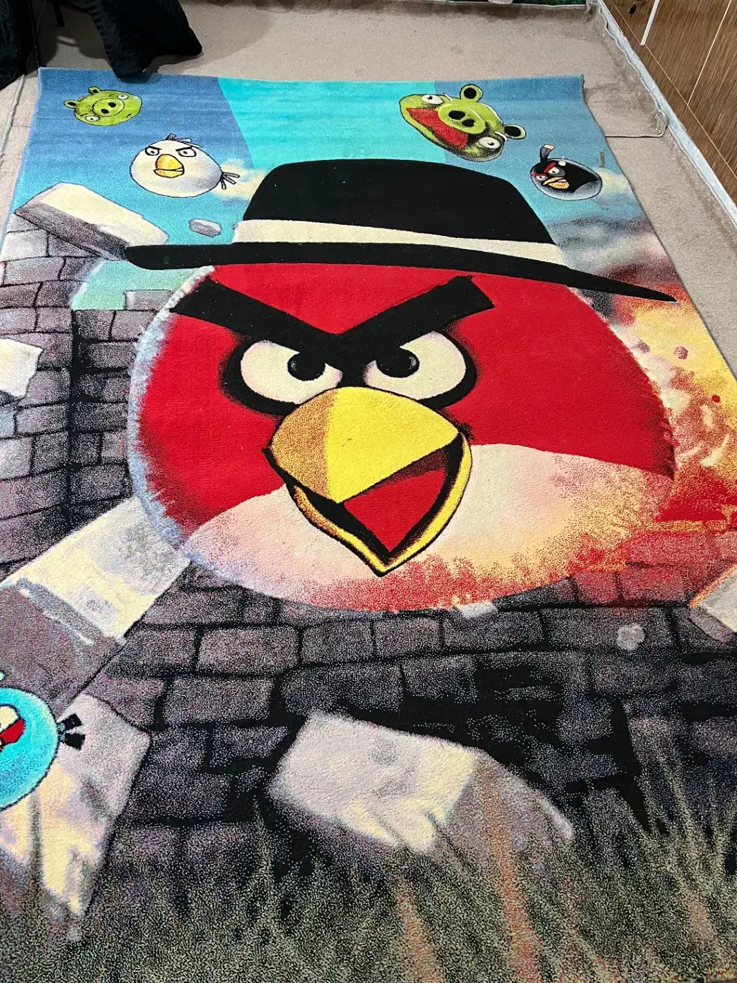 گلیم فرش بچگانه|گلیم، جاجیم، گبه|دهدشت, |دیوار