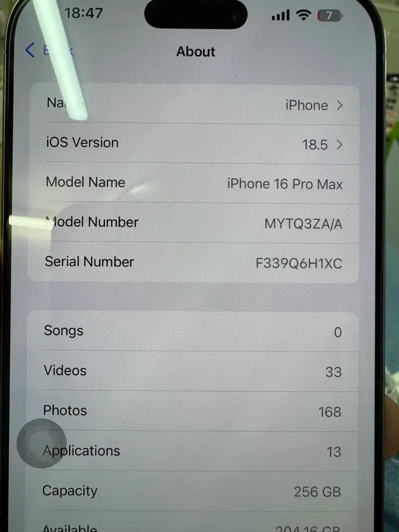 Iphone 16 Pro Max 256G zaa|موبایل|تهران, ائمه اطهار|دیوار