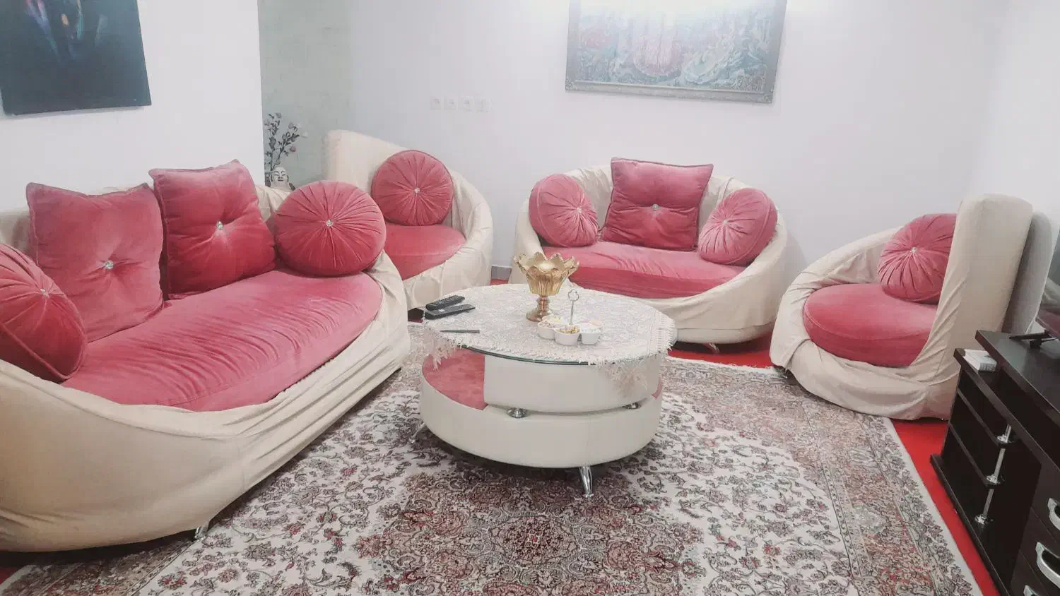 مبل درحد نو شیک با روکش|مبلمان خانگی و میز عسلی|نهاوند, |دیوار