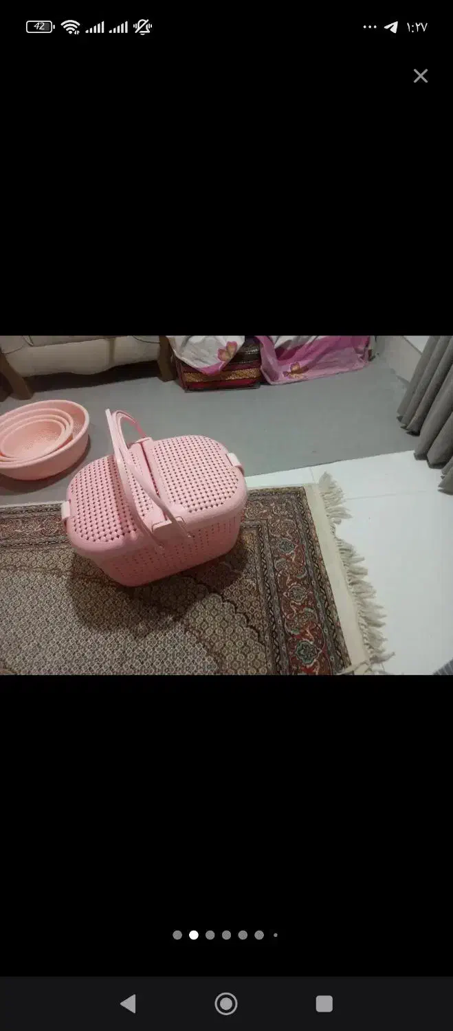 سبد مسافرتی|ظروف نگهدارنده، پلاستیکی، یک‌بارمصرف|نظرآباد, نجم آباد|دیوار